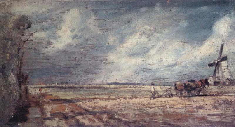 John Constable Spring:East Bergholt Common oil painting picture